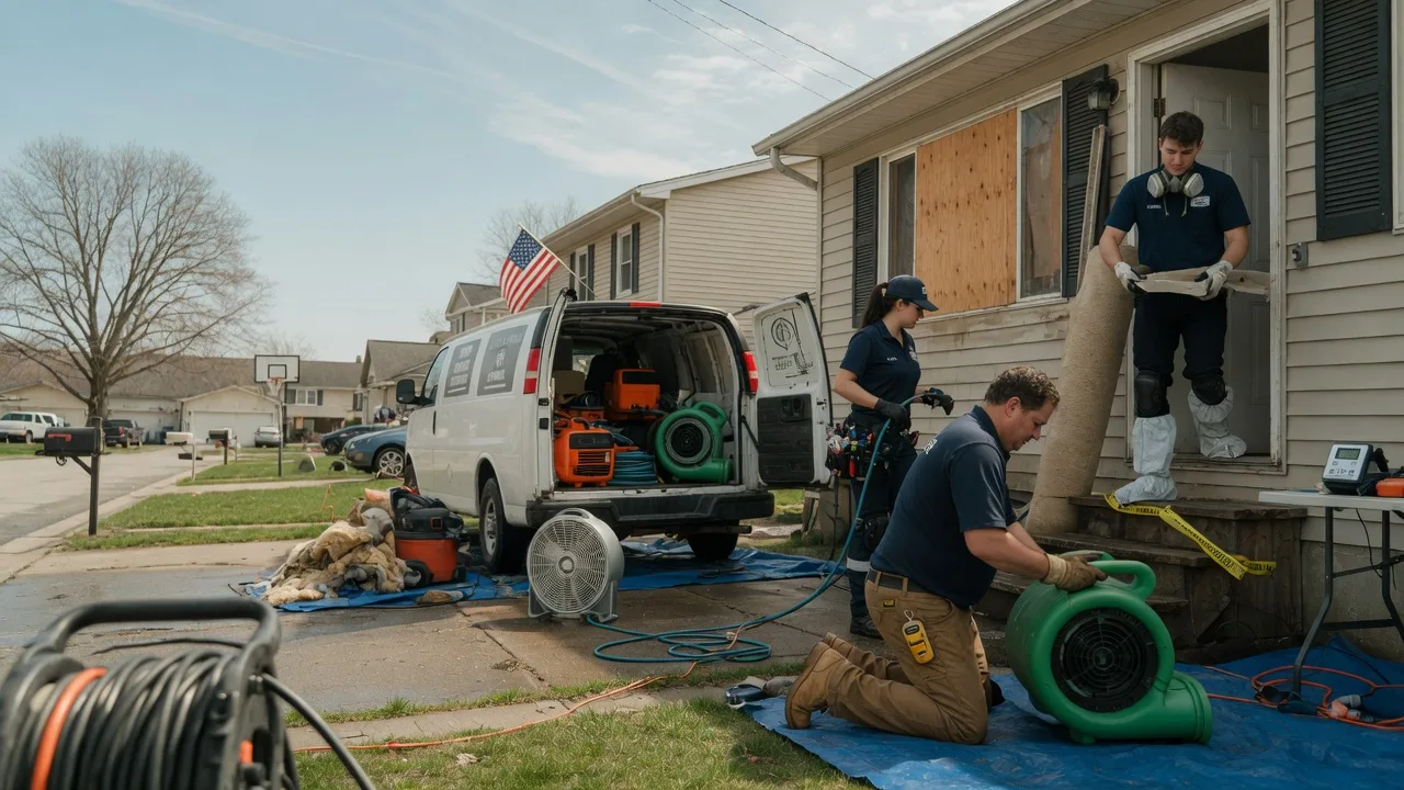 Water Damage Restoration in Hartland, ME near me